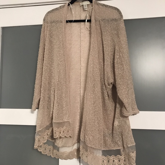 Forever 21 Jackets & Blazers - Lace cardigan